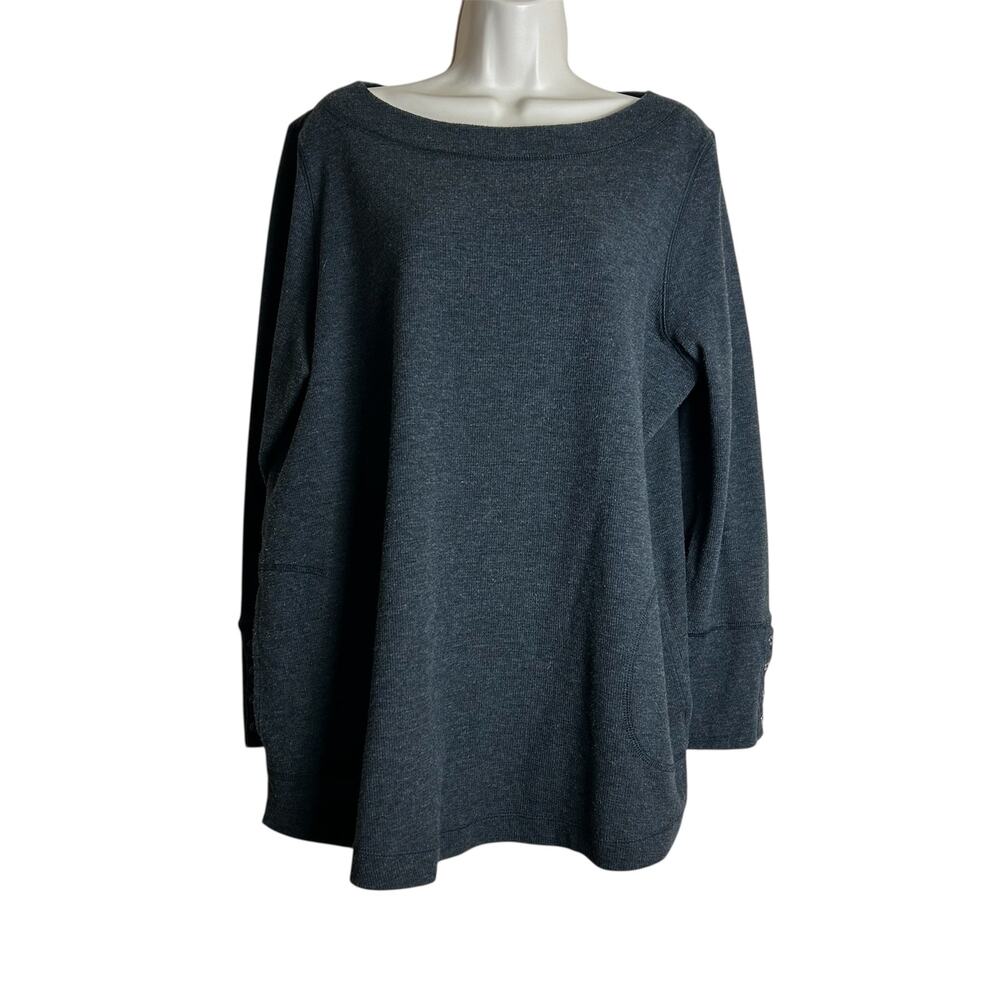 J. Jill XL Gray Women's Tunic Top